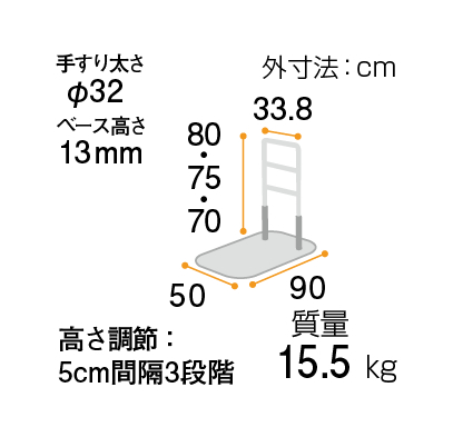 たちあっぷ(CKA02)｜福祉用具なら【矢崎化工kaigo-web】