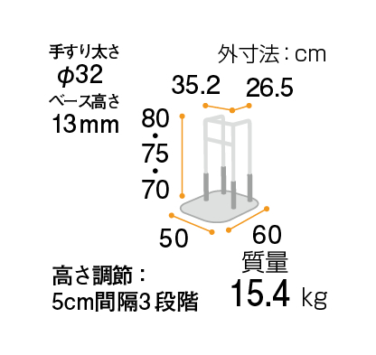 送料込 マット付 コの字型 たちあっぷ CKA-03 高圧洗浄済 ヤザキ