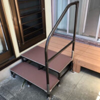 掃き出し窓からの出入りを安全に行いたい